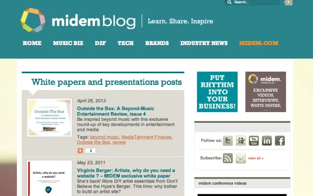 Midem white paper