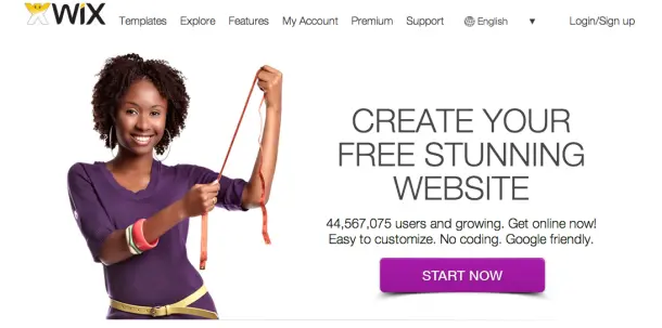 Wix website builder