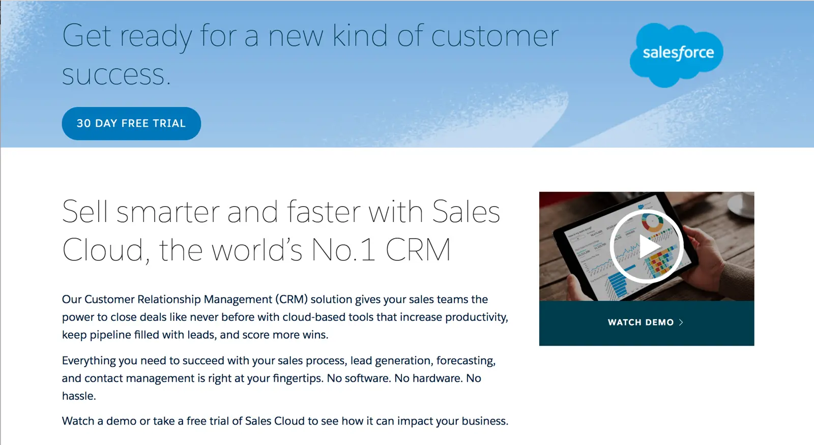 Salesforce interface showing customer relationship management features.