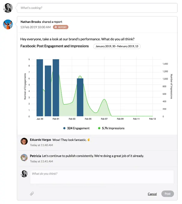 zoho social