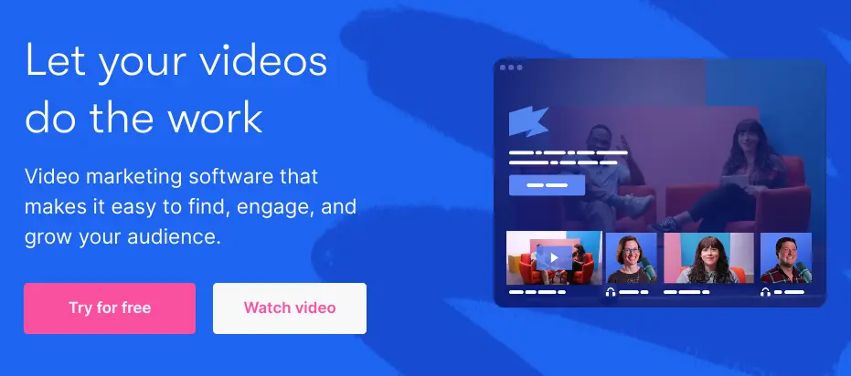 Wistia video marketing software showcasing audience engagement features.