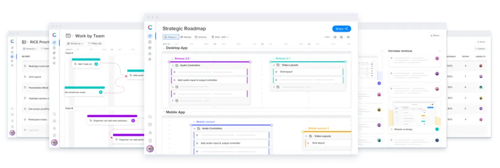 Screenshot of Craft's software