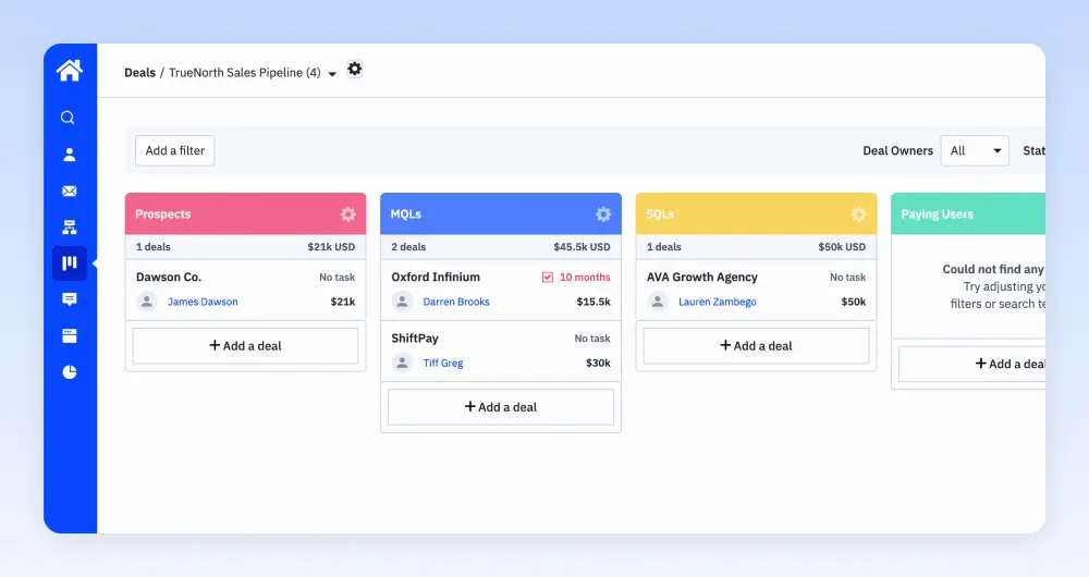 ActiveCampaign's CRM