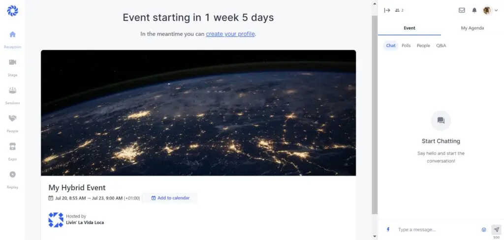 Hopin usability virtual event platforms