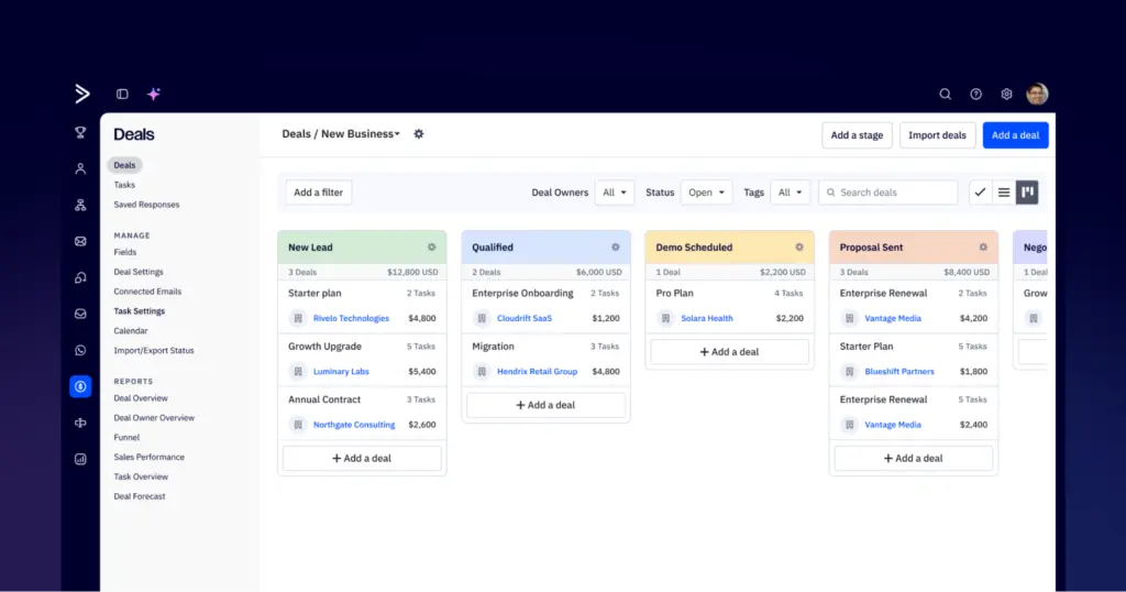 ActiveCampaign's CRM